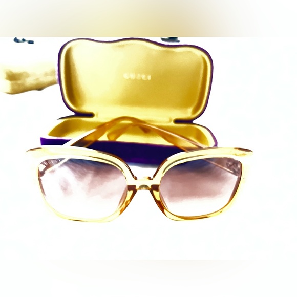 Gucci Mustard Sunglasses - Picture 2 of 2